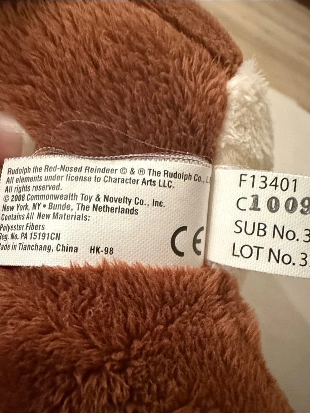 Rudolph The Red Nosed Reindeer Plush Stuffed Animal Island of Misfit Toys 12